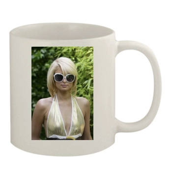 Paris Hilton 11oz White Mug