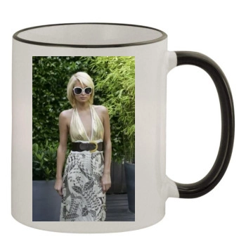 Paris Hilton 11oz Colored Rim & Handle Mug