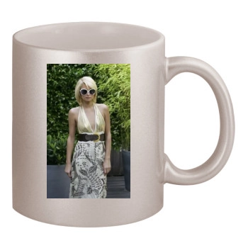 Paris Hilton 11oz Metallic Silver Mug