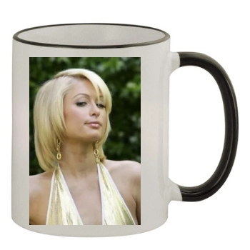 Paris Hilton 11oz Colored Rim & Handle Mug