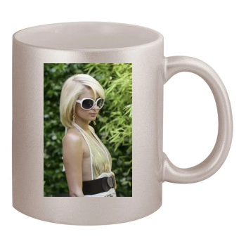 Paris Hilton 11oz Metallic Silver Mug