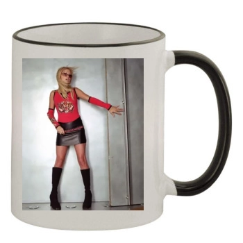 Paris Hilton 11oz Colored Rim & Handle Mug