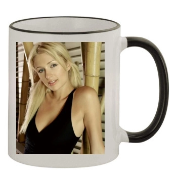 Paris Hilton 11oz Colored Rim & Handle Mug