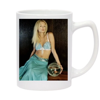 Paris Hilton 14oz White Statesman Mug