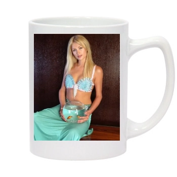 Paris Hilton 14oz White Statesman Mug