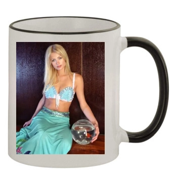 Paris Hilton 11oz Colored Rim & Handle Mug