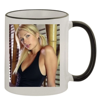 Paris Hilton 11oz Colored Rim & Handle Mug