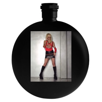 Paris Hilton Round Flask