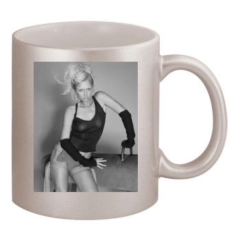 Paris Hilton 11oz Metallic Silver Mug