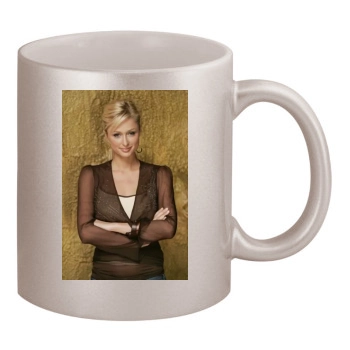 Paris Hilton 11oz Metallic Silver Mug