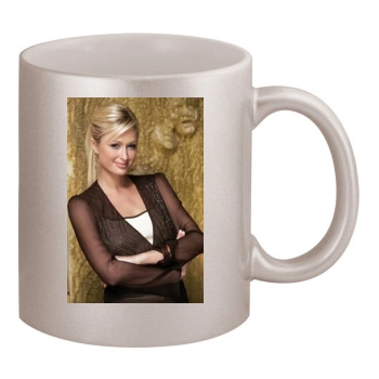 Paris Hilton 11oz Metallic Silver Mug