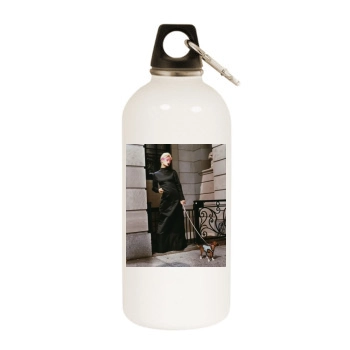 Paris Hilton White Water Bottle With Carabiner