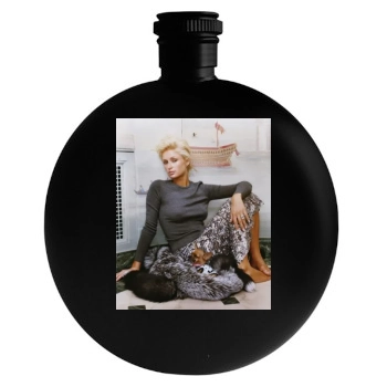 Paris Hilton Round Flask