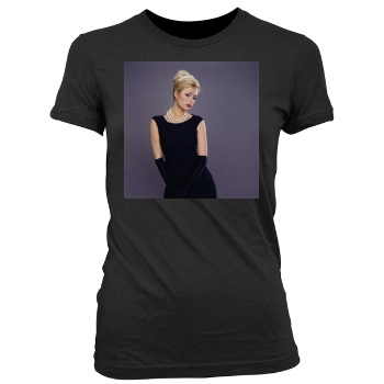 Paris Hilton Women's Junior Cut Crewneck T-Shirt