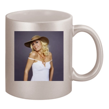 Paris Hilton 11oz Metallic Silver Mug