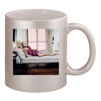 Paris Hilton 11oz Metallic Silver Mug