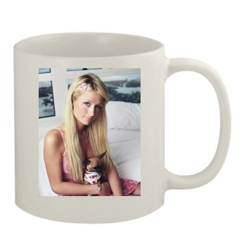 Paris Hilton 11oz White Mug