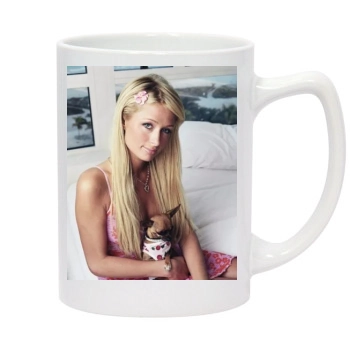 Paris Hilton 14oz White Statesman Mug