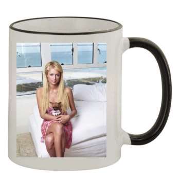 Paris Hilton 11oz Colored Rim & Handle Mug