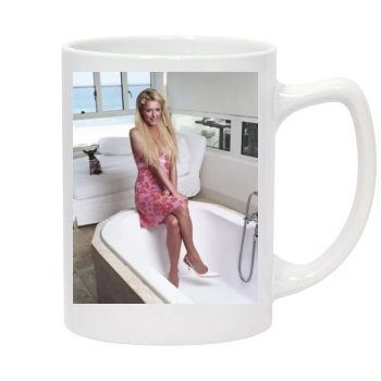 Paris Hilton 14oz White Statesman Mug