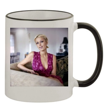 Paris Hilton 11oz Colored Rim & Handle Mug