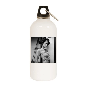 Paris Hilton White Water Bottle With Carabiner