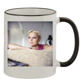 Paris Hilton 11oz Colored Rim & Handle Mug