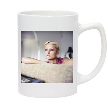 Paris Hilton 14oz White Statesman Mug