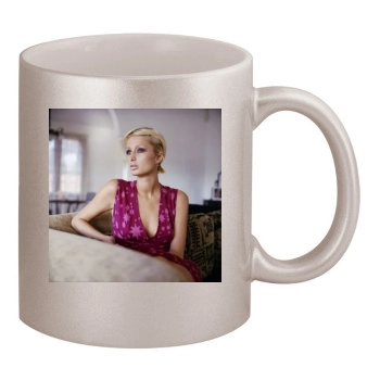 Paris Hilton 11oz Metallic Silver Mug