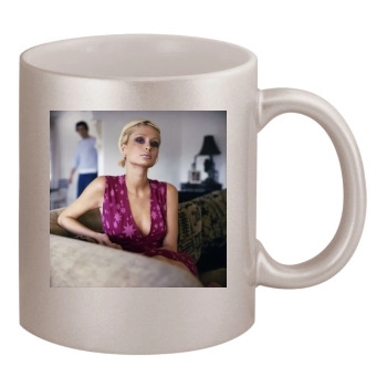 Paris Hilton 11oz Metallic Silver Mug