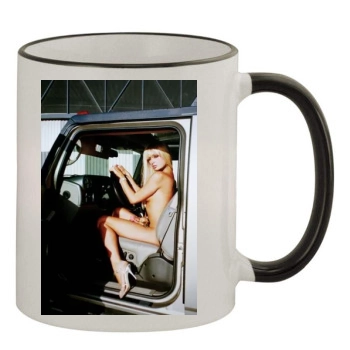 Paris Hilton 11oz Colored Rim & Handle Mug