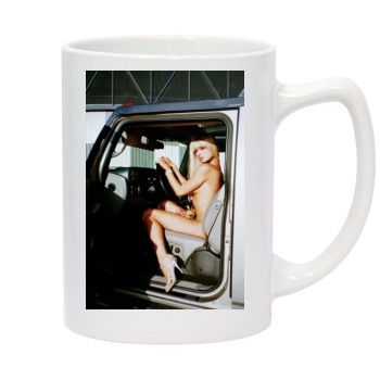 Paris Hilton 14oz White Statesman Mug