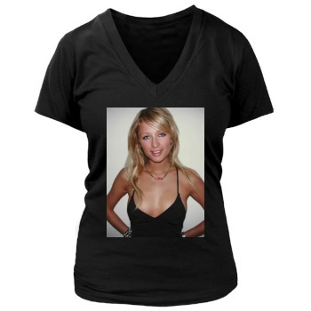 Paris Hilton Women's Deep V-Neck TShirt