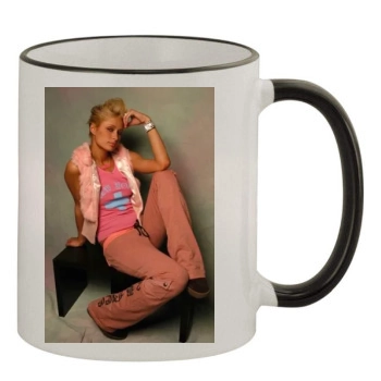 Paris Hilton 11oz Colored Rim & Handle Mug