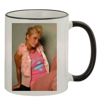 Paris Hilton 11oz Colored Rim & Handle Mug