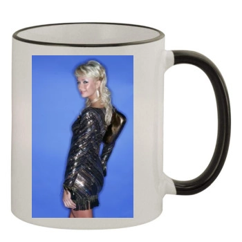 Paris Hilton 11oz Colored Rim & Handle Mug