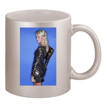 Paris Hilton 11oz Metallic Silver Mug