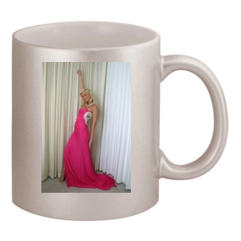 Paris Hilton 11oz Metallic Silver Mug