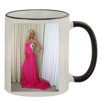 Paris Hilton 11oz Colored Rim & Handle Mug