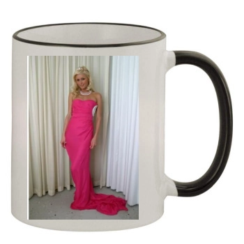 Paris Hilton 11oz Colored Rim & Handle Mug