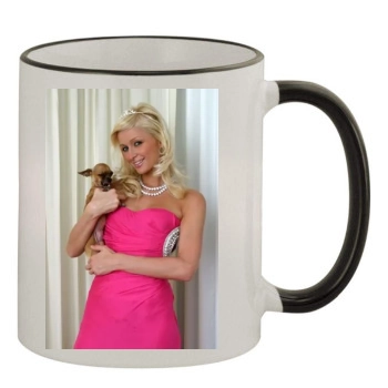 Paris Hilton 11oz Colored Rim & Handle Mug