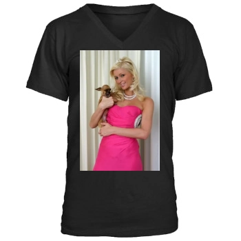 Paris Hilton Men's V-Neck T-Shirt