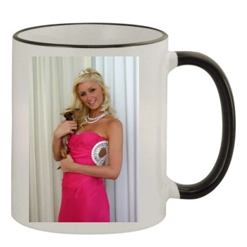 Paris Hilton 11oz Colored Rim & Handle Mug