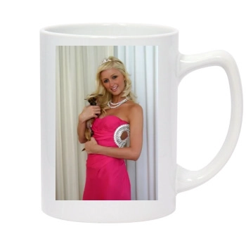 Paris Hilton 14oz White Statesman Mug