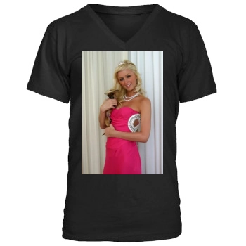 Paris Hilton Men's V-Neck T-Shirt