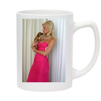 Paris Hilton 14oz White Statesman Mug