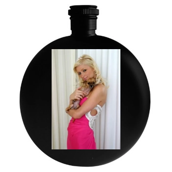 Paris Hilton Round Flask