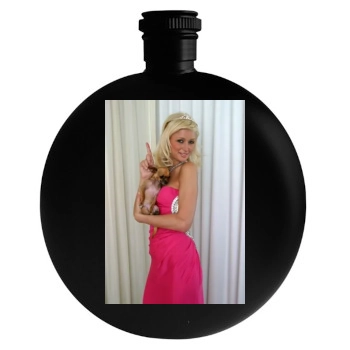 Paris Hilton Round Flask