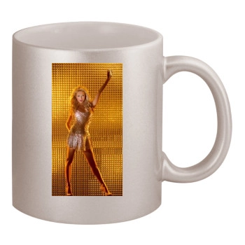 Paris Hilton 11oz Metallic Silver Mug