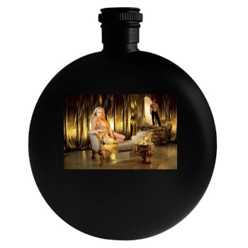 Paris Hilton Round Flask